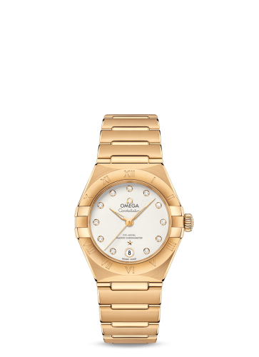 Omega Constellation Manhattan 29 Co-Axial Master Chronometer Yellow Gold / Silver